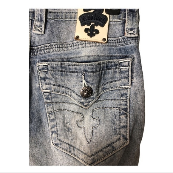 Rock Revival Ryker Men’s Jeans Size 31 - Picture 7 of 9